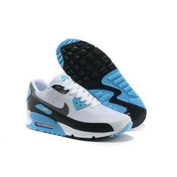 Nike Air Max 90 Hyp Prm Men Blue White Running Shoes Best Price